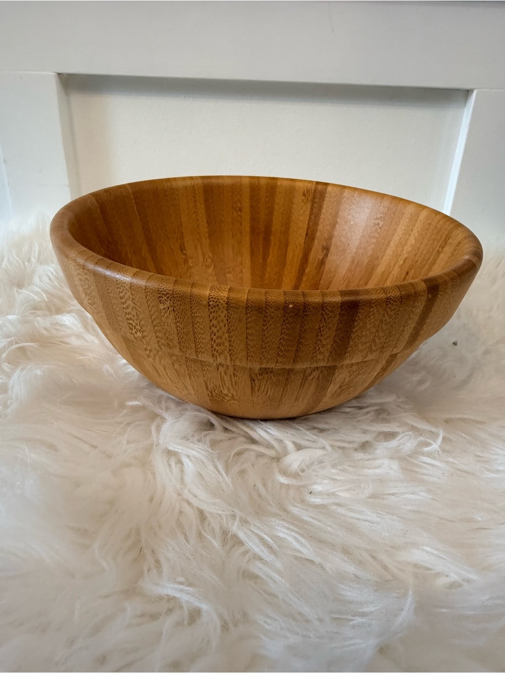 💫4/$25 • The Pampered Chef Round Bamboo Serving Bowl